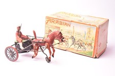 Jouet ancien. Arabian Sulky