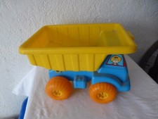 ancien jouet camion plastique Abrick ets ecoffier vintage made in france