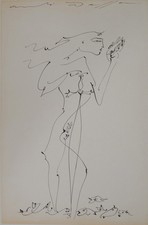 André MASSON : Jeune fille à