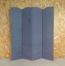 Ancien paravent en tissu