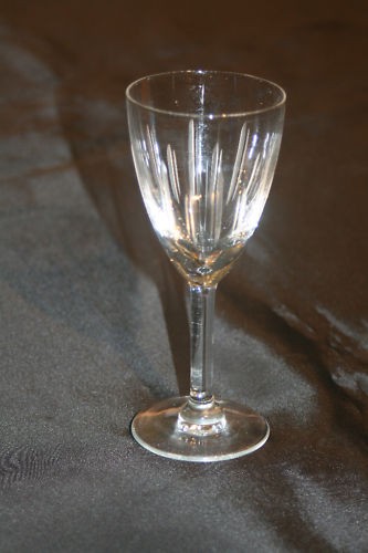 Verre table ancien - verre,