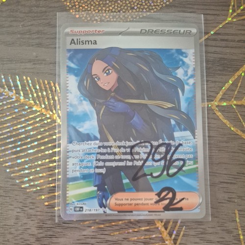 Carte pokémon alisma 218 - pokémon,