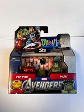 Figurines Miniatures Marvel Avengers Série Hulk Et Iron Man