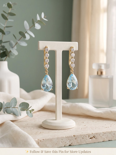 Boucles oreilles pendantes - d'oreilles,