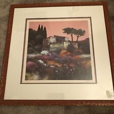 Lithographie d’un Paysage de Provence signée Roger KEIFLIN
