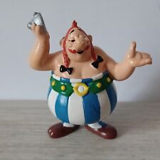 Figurine  ASTÉRIX  - Bullyland  1990 - OBÉLIX CASQUE DANS LA MAIN