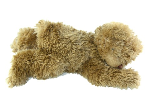 Peluche ours beige marron