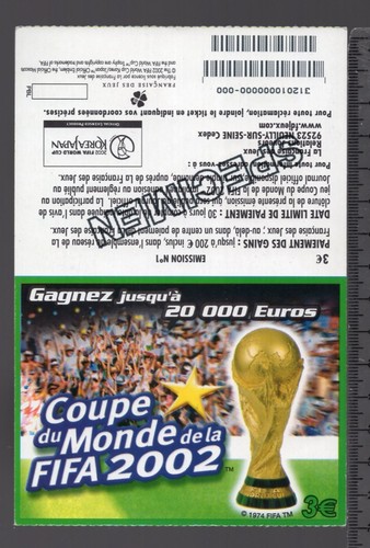 Grattage fdj specimen - -,
