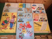 Lot de 9 anciens le journal de bibi fricotin