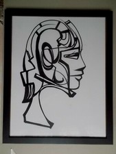 Grand Dessin Original de Dan Plasma , Street Art Graffiti 2019
