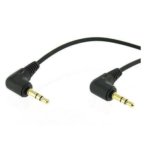 5mm male right angle - 12', 3.5mm