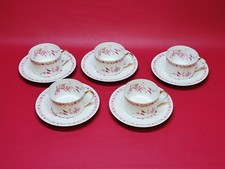 5 Tasses Et Soucoupes À Café