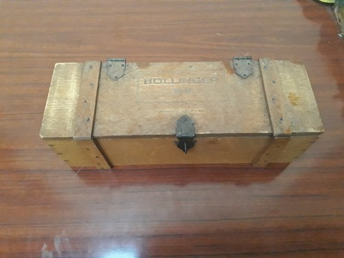 Bollinger ancienne caisse - bollinger, bois