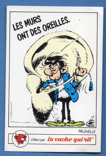 Autocollant vache qui rit - rit,