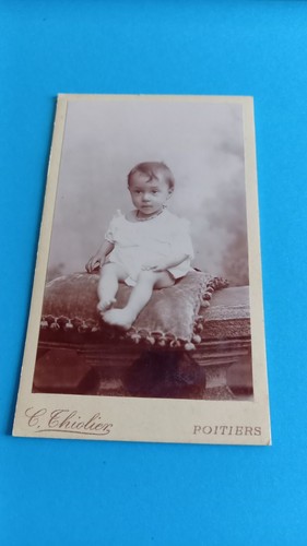Photo cdv enfant bébé - cdv,