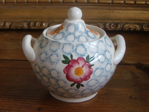 Rare sucrier sarreguemines - rare,
