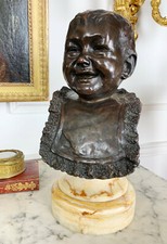 BUSTE EN BRONZE DU XIXe