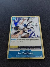 CARTE ONE PIECE FRANCAISE OP03-057 SAN ZEN SEKAI FOIL FR MINT PRB01 THE BEST