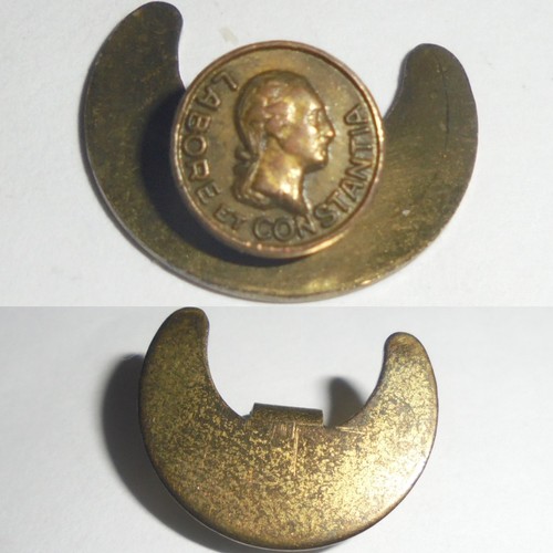 Rare old buttonhole badge - old,