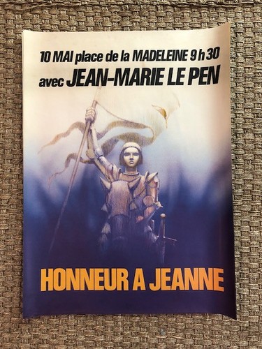 Affiche front national le - fn,