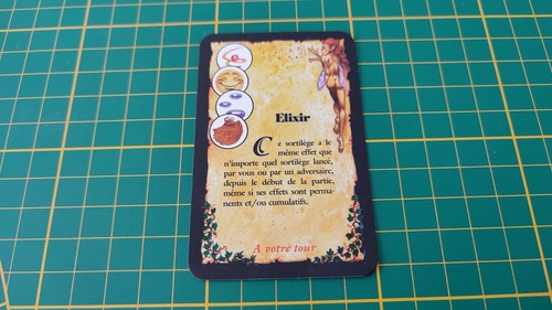 Carte sortilège elixir niveau - elixir,