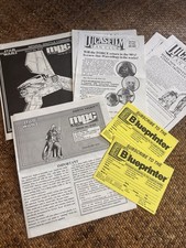 Star Wars Vintage No Kenner MPC  ERTL NOTICE Shuttle Darth Vader