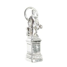 Breloque en argent sterling Sir Walter Raleigh .925 x 1 Angleterre Anglais brelo