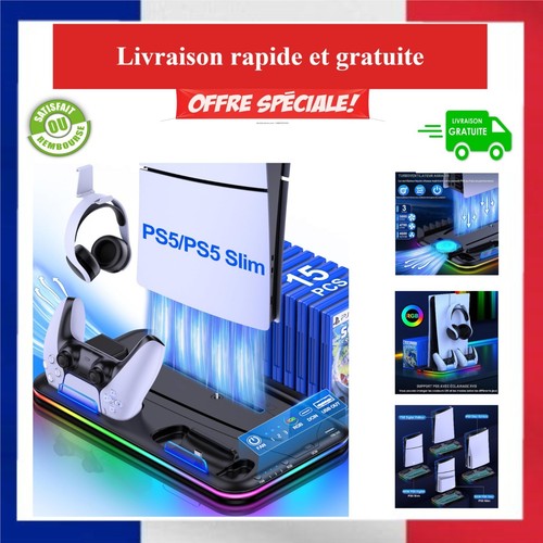 Hellcool socle ps5 avec - socle,