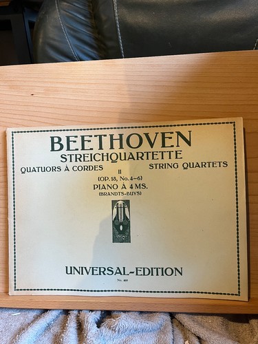 Beethoven quatuors 16 - beethoven,