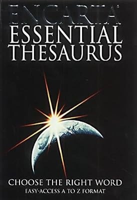 Encarta essential thesaurus - encarta,