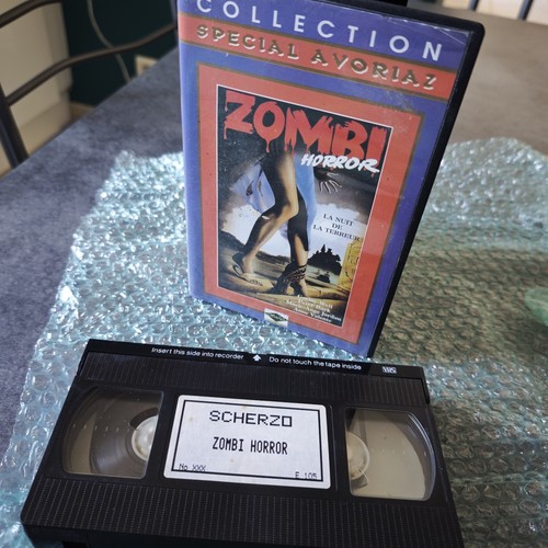 Vhs rare horreur erreur - vhs,