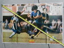 ++ POSTER MARADONA FC BARCELONA SEVILLA NAPOLI BOCA JUNIOR Football Maillot ++ 