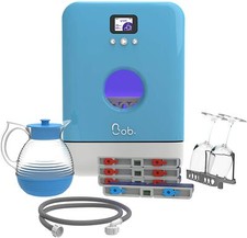 Bob Mini Lave Vaisselle Premium Blue Ecran LCD Simplicite Wi-Fi Lave en 20 Mn 