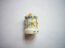 Fève brillante en porcelaine