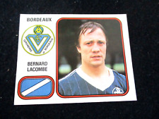 LACOMBE GIRONDINS DE BORDEAUX  image sticker N° 46  FOOTBALL 82 PANINI FOOT 1982
