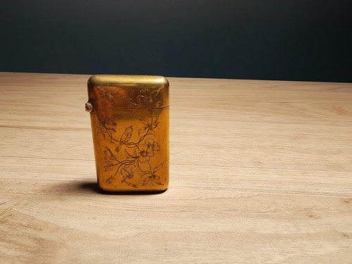 Ancien porte allumettes - porte,