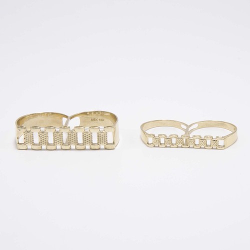 Bague deux doigts - deux,