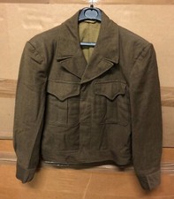 GENUINE US ARMY WW2 IKE JACKET COAT FIELD WOOL OD DATED 1944 SUPER EX !!! 34S