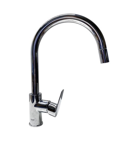 Robinet cuisine sur pied - robinet,