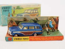 Corgi Toys No. 440 Ford Consul Cortina Super Estate Car 1/43 boite diorama 1/43
