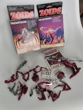 x2 Boites 2559 + 2582 + pieces Zoids monster Tomy 1983 vintage kenner hasbro 