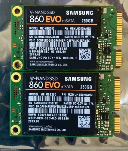 Lot deux samsung 860 evo - de,