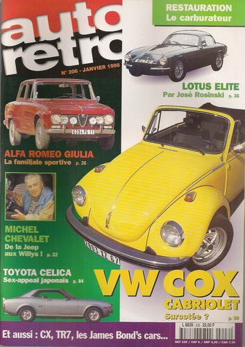 Auto retro 206 - 206, vw