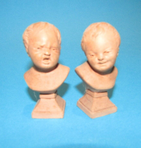 Terre cuite bustes - terre, enfants