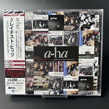 a-ha Greatest Hits Japanese Singles Collection blue-spec CD DVD livret spécial