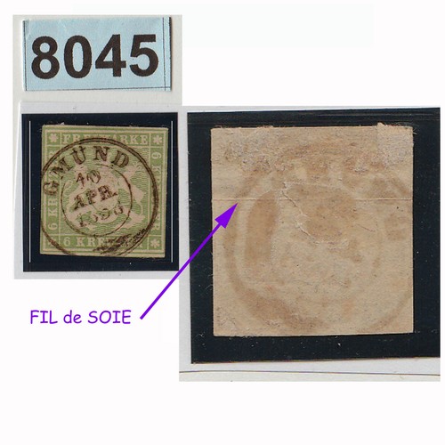 8045 allemagne wurtemberg 1857 - allemagne,