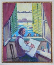 Louis AUDIBERT. L'atelier, Vue
