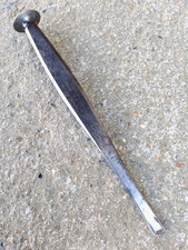 ANCIENNE GOUGE A GUIDE - COLLIN - INSTRUMENT DE MEDECINE CHIRURGIE -