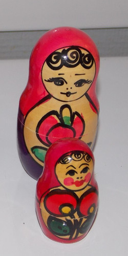 Duo poupées russes - de,