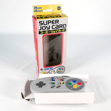 Manette Pad Controller Nintendo Super Famicom Hudson Super Joy Card HC-691 New 3